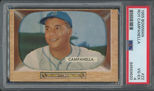 1955 Bowman Baseball #22 Roy Campanella Newly Slabbed VG-EX PSA 4