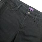 NYDJ Womens Mid Rise Ankle Jeans Size 10 Dark Wash Dressy Lift Tuck Technology