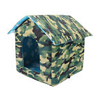 Waterproof Kitty House Cat Shelter Pet Cat Tent Oxford Collapsible 15.7*17*17in