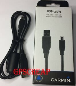 Genuine Garmin Handheld Device mini USB Cable for DATA+MAP UPDATES 010-10723-01