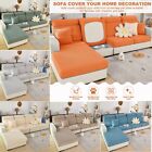 Stretch Sofa Seat Cushion Covers Couch Slipcovers Anti-Slip Chaise Lounge Cover