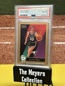 1990 Skybox #14 Boston Celtics HOF Larry Bird Basketball Card PSA 10 Gem Mint💎
