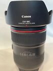 Canon EF Lens 24-70mm f/2.8L II USM + case + filter + lens hood