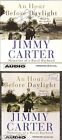 JIMMY CARTER SIGNED AN HOUR BEFORE DAYLIGHT CD AUDIO BOOK SIGNED 2X! NICE