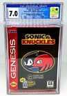 Sonic & Knuckles - Sega Genesis - CGC 7.0 CIB - Graded Video Game Not WATA | VGA