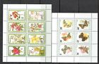 WORLD NICE DIFFERENT MS MNH-FAUNA AND FLORA-BUTTERFLIES-PLANTS SEE SCAN *
