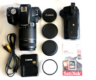 Canon EOS Rebel T1i Camera w/ EFS 55-250mm Lens, Lowepro PRO 70 AW Outfit TESTED