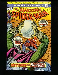 Amazing Spider-Man #142 Mysterio! John Romita Cover Art! Marvel 1975