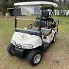 EZGO RXV 48 Volt Golf Cart 2010 4 Seater New Rear Seat Aluminum Wheels