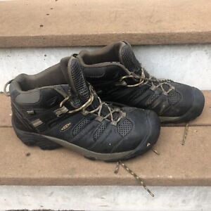 Keen Dry Steel Toe Utility Waterproof Work Boots ASTM F2413-18 Mens Size 12D