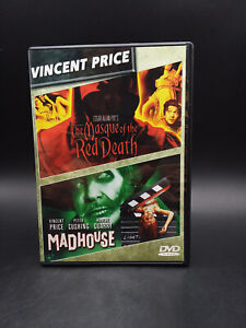 The Masque of the Red Death 1964 / Madhouse 1974 DVD Vincent Price