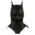 Dark Knight Batman Mask Bruce Wayne Cosplay Props Latex Headgear Full Face Mask