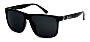Locs Oversize Gangster Glasses Men Dark Lens Flat Top Large Black OG Sunglasses