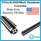 ZYLtech 2020 Aluminum T-Slot Aluminum Extrusion - Black 1000mm CNC 3D Printer