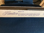 HAMILTON FOLDING MUSIC STAND No. 400-N Lutrin - W/Box EUC