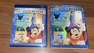 New ListingBest of Mickey: Fantasia/Fantasia 2000/Celebrating Mickey Blu Ray DVD NO Digital