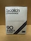 Scotch Dynarange 90 Minute Blank Magnetic Recording 8-Track Tapes 1 NOS, Sealed
