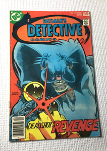 BATMAN Vintage 1977 Detective Comics #474 Key Deadshot Appearance DC Comic Book