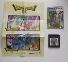 Dragon Warrior I & II Game Boy Color Game & Manual & Poster. Tested And Working