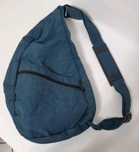Ameribag Healthy Back Bag Sling Crossbody Nylon Water Bag with waterproof pocket