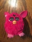 2012 Hasbro Furby Boom Interactive Toy Hot Pink TESTED WORKING-No Battery Cover