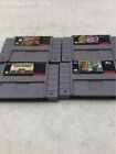 Nintendo SNES Action & Adventure Super Metroid And More Video Games Lot