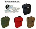 NEW Elite First Aid MOLLE Soldiers Tactical Medical IFAK Trauma KIT - SWAT BLACK