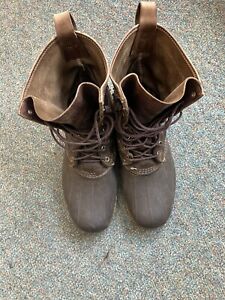 LL Bean Mens Maine Hunting Shoe 11D 10” Used