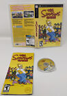 The Simpsons Game Sony PSP *COMPLETE* CIB TESTED