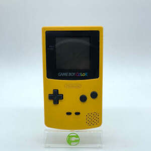 Nintendo Game Boy Color Handheld Game Console Only CGB-001 Dandelion