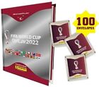 World Cup Qatar 2022 Panini Box Hardcover Silver album + 100 packets