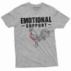 Funny Emotional support tshirt cock chicken farmer shirts humorous gifts for him