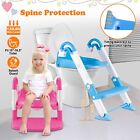 Potty Training Seat Toilet with Step Stool Ladder for Kids Boys Girls Toddlers