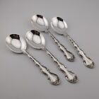 Gorham Strasbourg Sterling Silver Cream Soup Spoons - 6 1/4