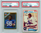 1982 Topps Lawrence Taylor RC and Sticker #434 & 144 PSA7 No Reserve!
