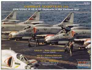 AOA32014 1:32 AOA Decals - USN/USMC A-4E A-4F Skyhawks in the Vietnam War