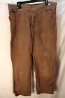 WAHMAKER MEN'S CANVAS FRONTIER PANT Cotton Brown Size 36 Made in USA
