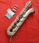 Support Silver Nickel WEIBSTER Baritone Saxophone WBS-681 Bari Sax FREE SHIPPING