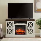 Electric TV Stand Fireplace Entertainment Center Displays Media Console Table US