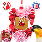 Bonka Bird Toys 1004 Love Duck Valentine's Parrot Chew Forage Cage Toy Conure