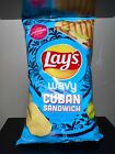 🟠 Brand New Limited Edition LAYS WAVY CUBAN SANDWICH Flavored Potato Chips 8oz