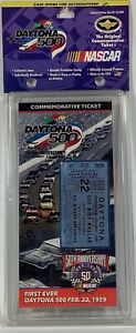Daytona 500 40th Annual Commemorative Ticket Officially Licensed NASCAR Product