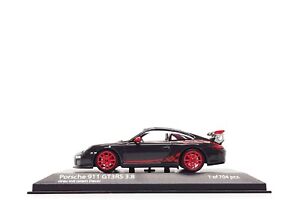 Minichamps 1:43 Porsche 911 GT3 RS 3.8 (997.2) in Grey Black / Red