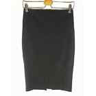 Express Black Pencil Skirt Size 2 Hidden Back Zip