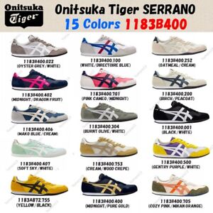 Onitsuka Tiger SERRANO 14Colors Sneakers 1183B400 Size US 4-14 Brand New