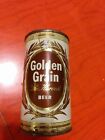 12oz golden grain flat top beer can