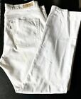 Women's Levi's Jeans, Size 10, Distressed pants, White, Pre-Owned