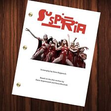 Suspiria Movie Signed Movie Script Reprint Full Screenplay Script Horror Movie