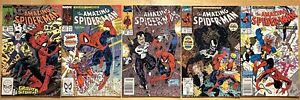 Amazing Spider-Man #326, #327, #330, #333, #340 Marvel Copper Age Comic Book Lot