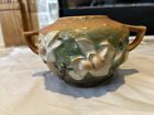 Antique Vintage Roseville Pottery Magnolia 2 Handled Vase -#4464